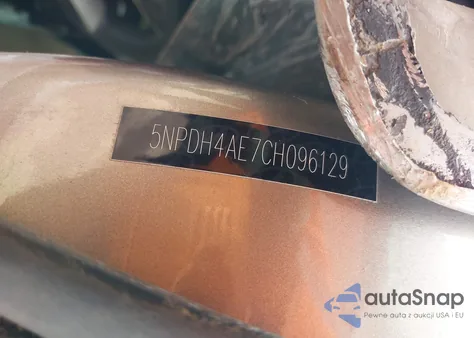 2012 Hyundai Elantra Gls from USA, damaged, VIN 5NPDH4AE7CH096129